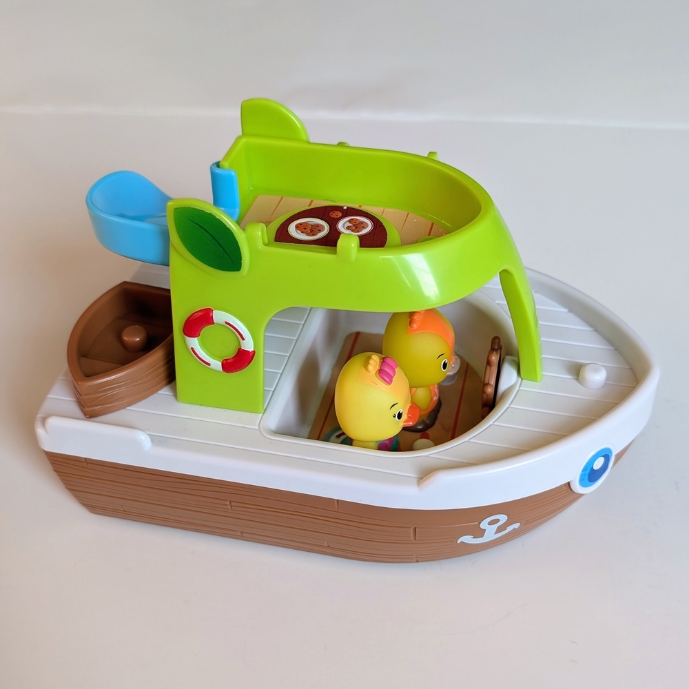 Timber Tots Vulli Klorophil Boat Lot With Character Figures - Picture 4 of 16